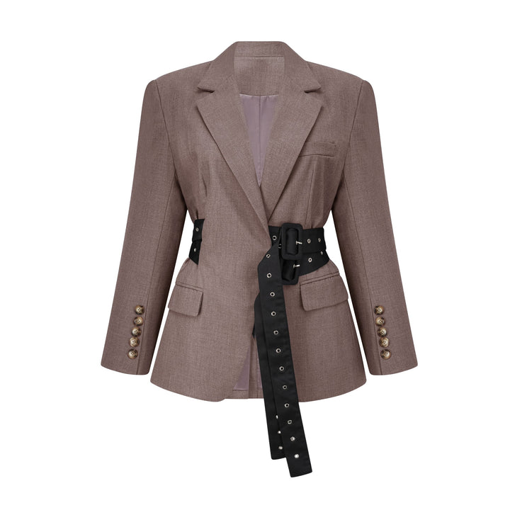 Thérèse Belted Waist Blazer