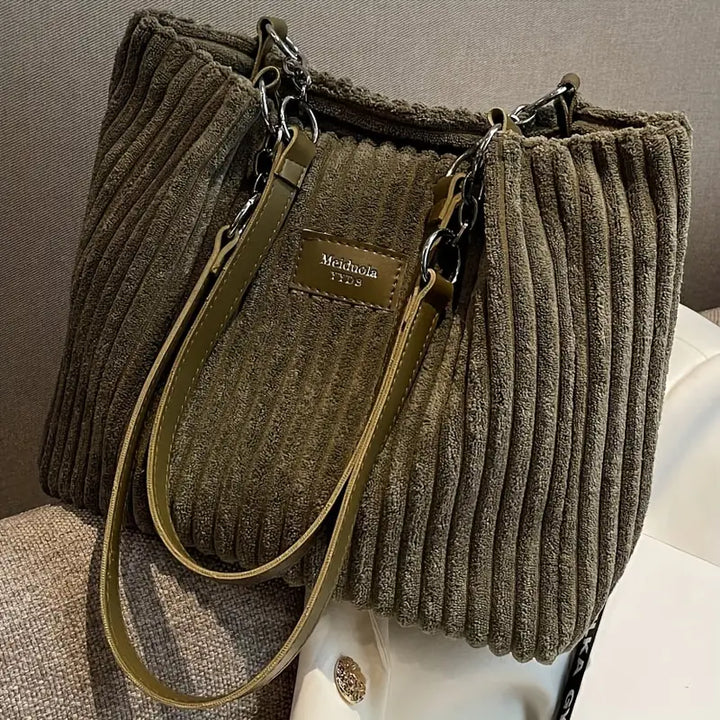 ORNA™ - Sac fourre-tout en velours côtelé