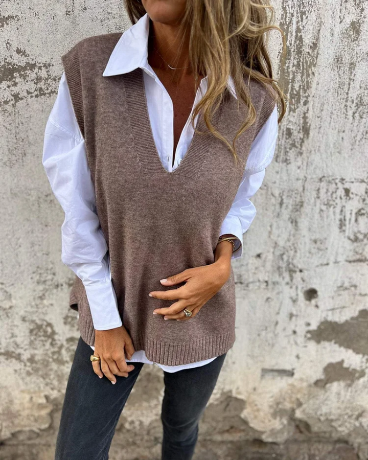 Gilet en maille élégant