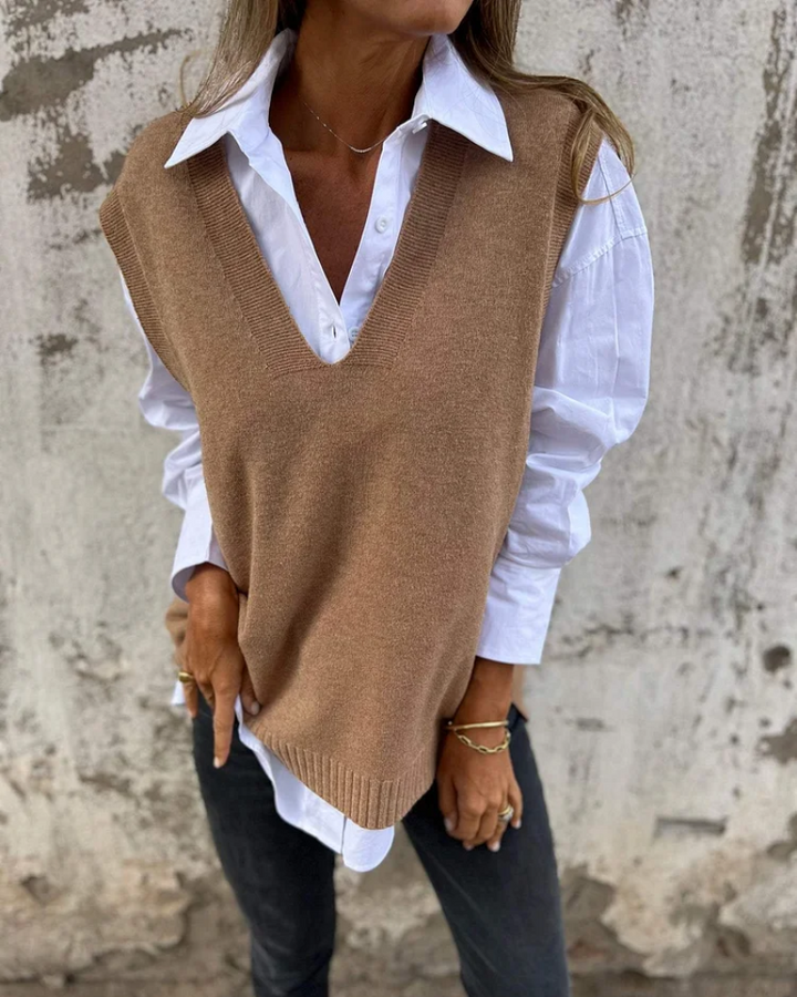 Gilet en maille élégant
