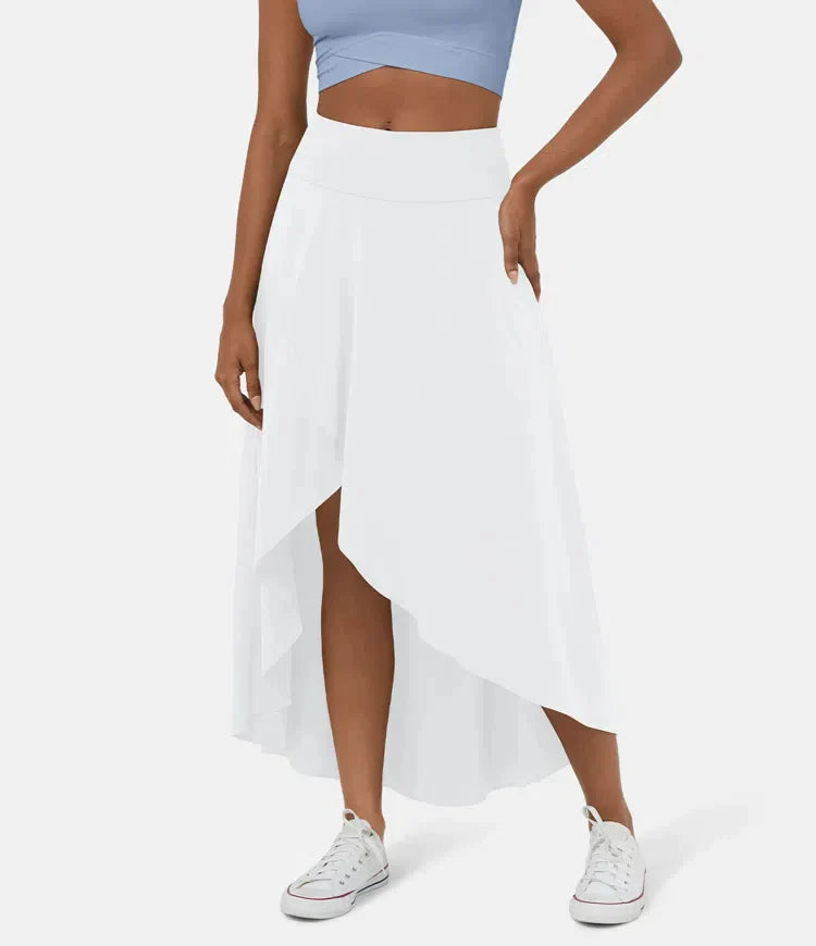 AMELIE™ - Jupe midi asymétrique élégante