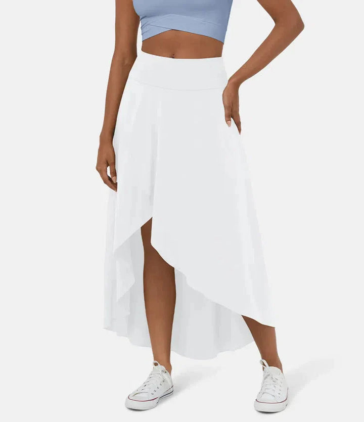 AMELIE™ - Jupe midi asymétrique élégante
