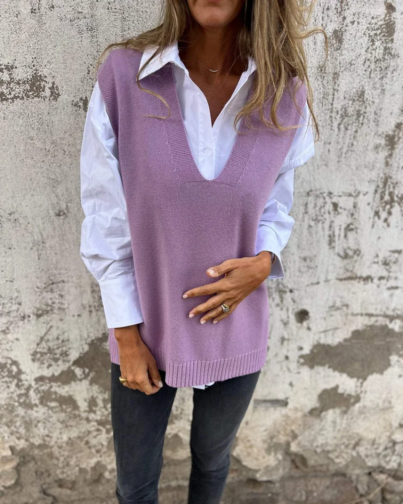 Gilet en maille élégant