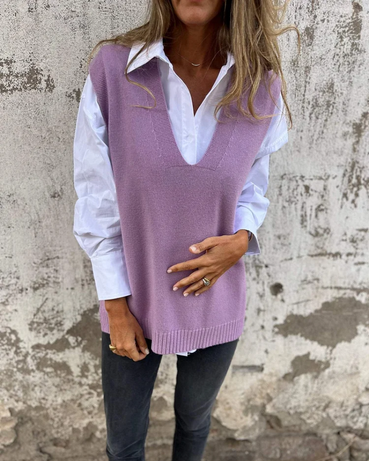 Gilet en maille élégant
