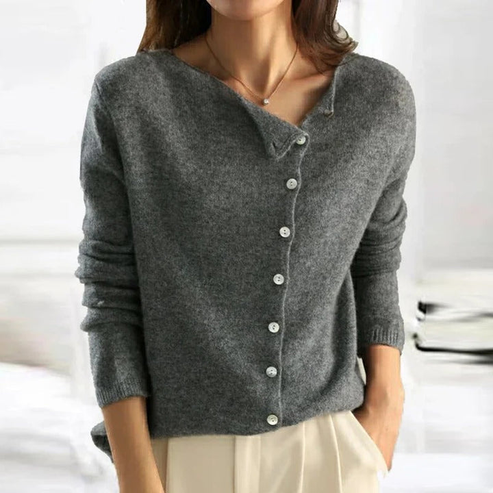 Luxe Buttoned Sweater