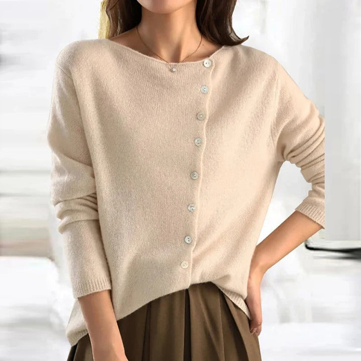 Luxe Buttoned Sweater