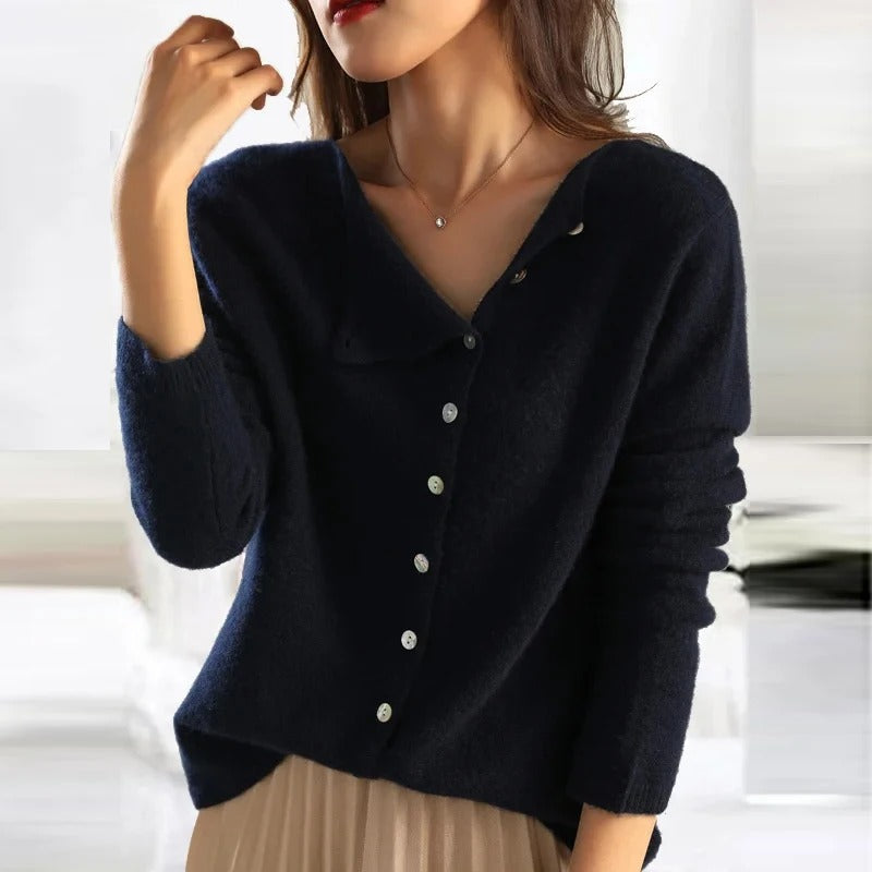 Luxe Buttoned Sweater