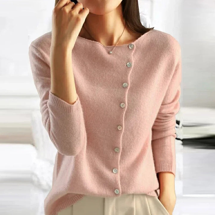 Luxe Buttoned Sweater