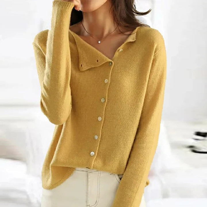 Luxe Buttoned Sweater