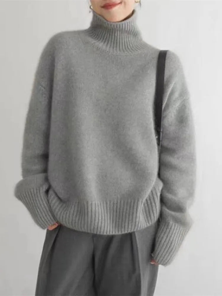 Luxe Turtleneck Sweater