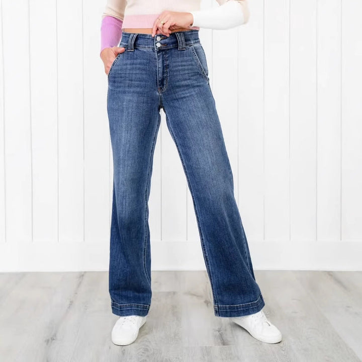 TALLIS™ – Jean large confortable en double duvet