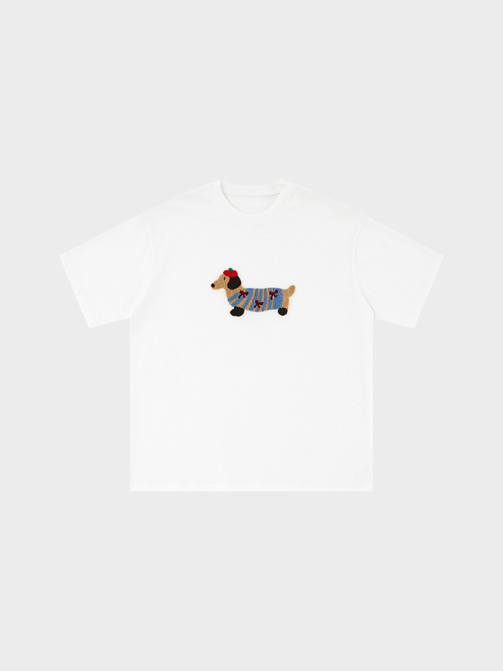 Pup Stitch Tee