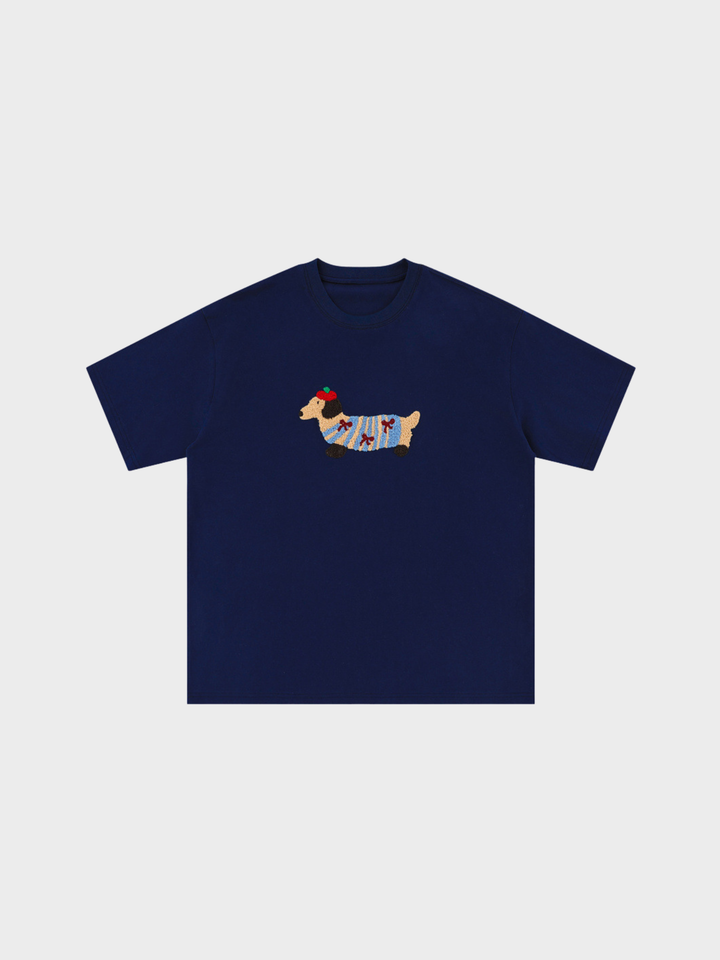 Pup Stitch Tee