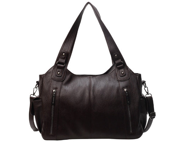 NOEMIE™ - Sac cabas classique en cuir