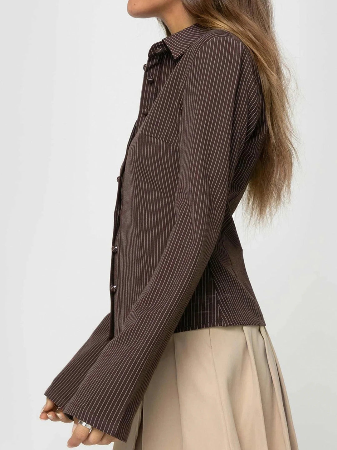Stylish Button-Up Top