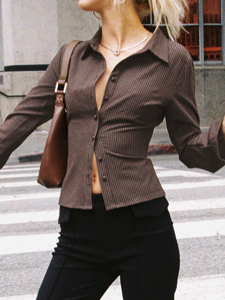 Stylish Button-Up Top