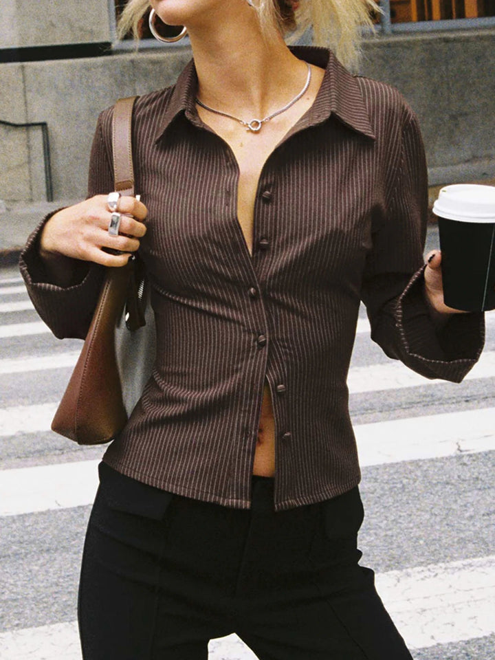 Stylish Button-Up Top