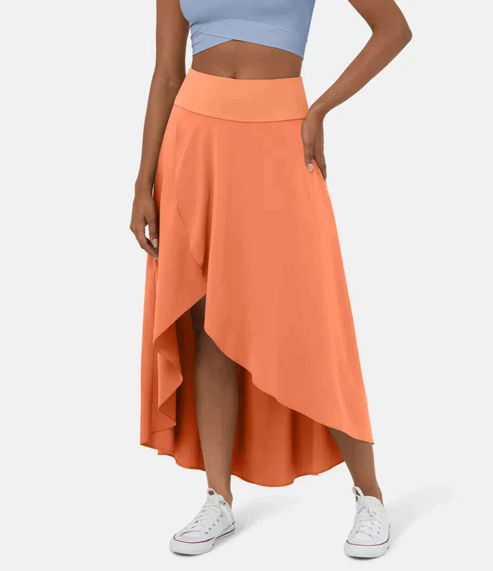 AMELIE™ - Jupe midi asymétrique élégante