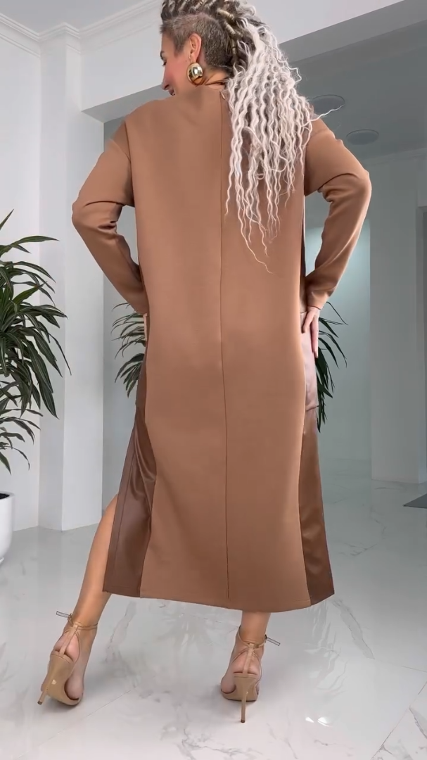 Robe midi minimaliste classique