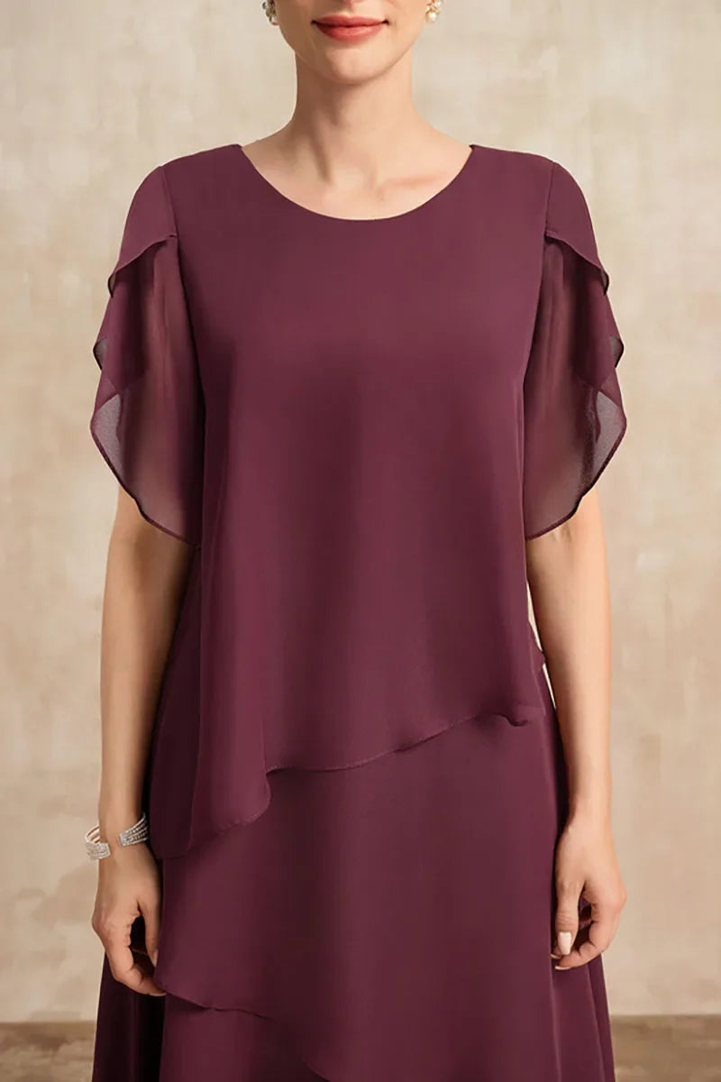 Flowing Charm Midi Dress