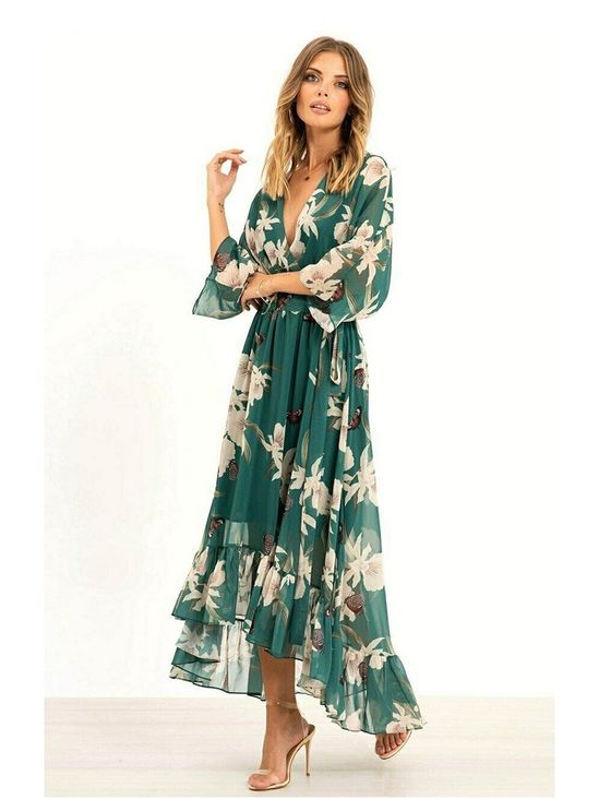 Robe Kimono Midi Élégante